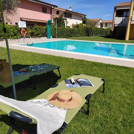 La Palma Mit Poolblick Apartamento Lazise